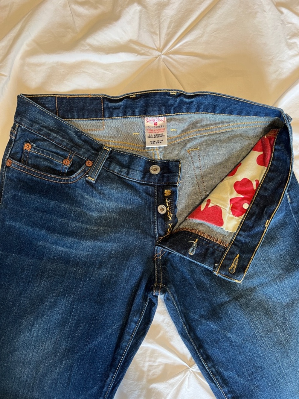 Lucky Brand Dark Blue Bootcut Jeans